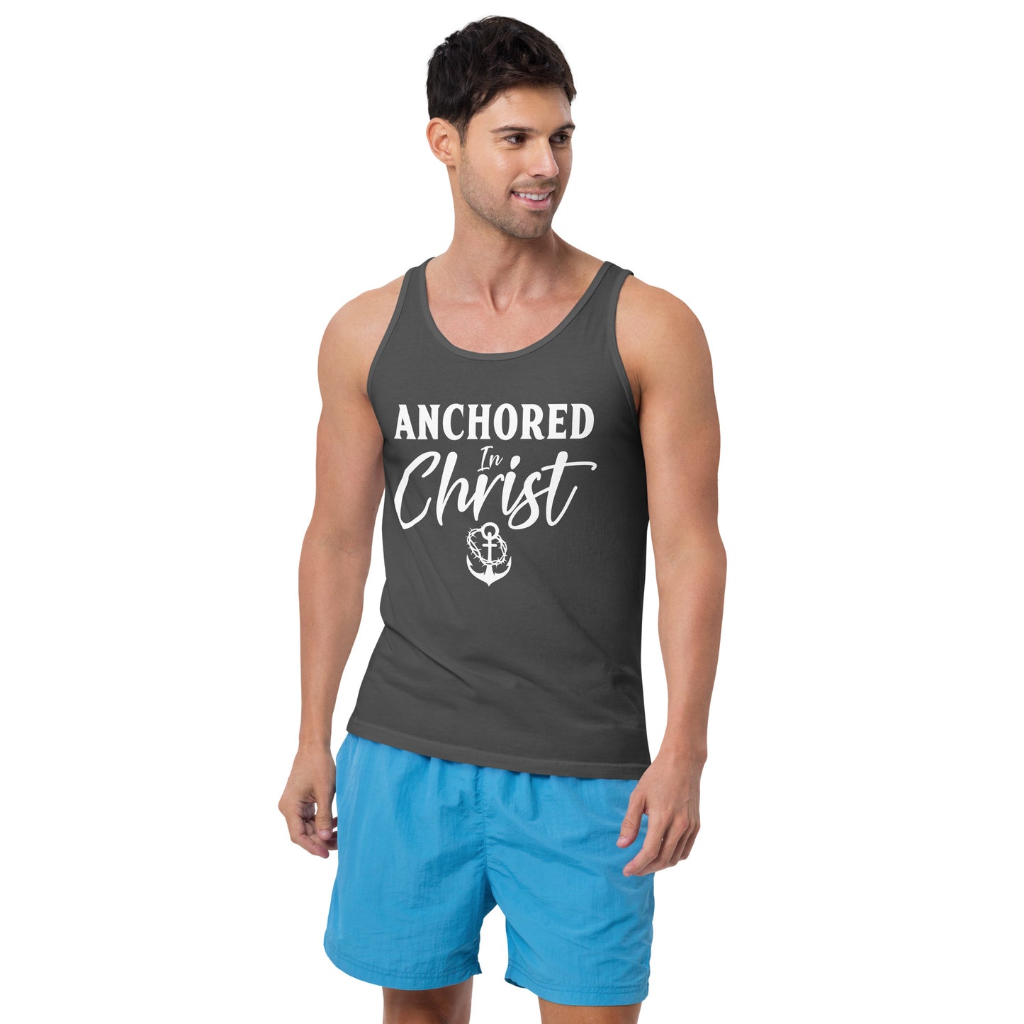 Anchored In Christ Unisex Tank Top