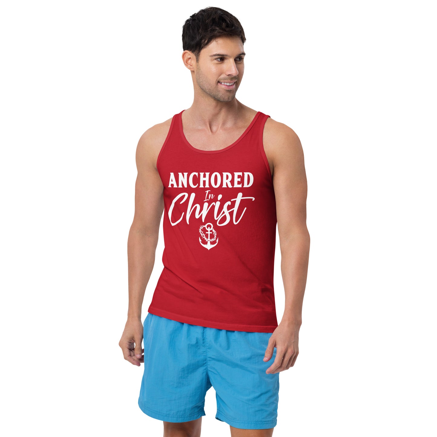 Anchored In Christ Unisex Tank Top