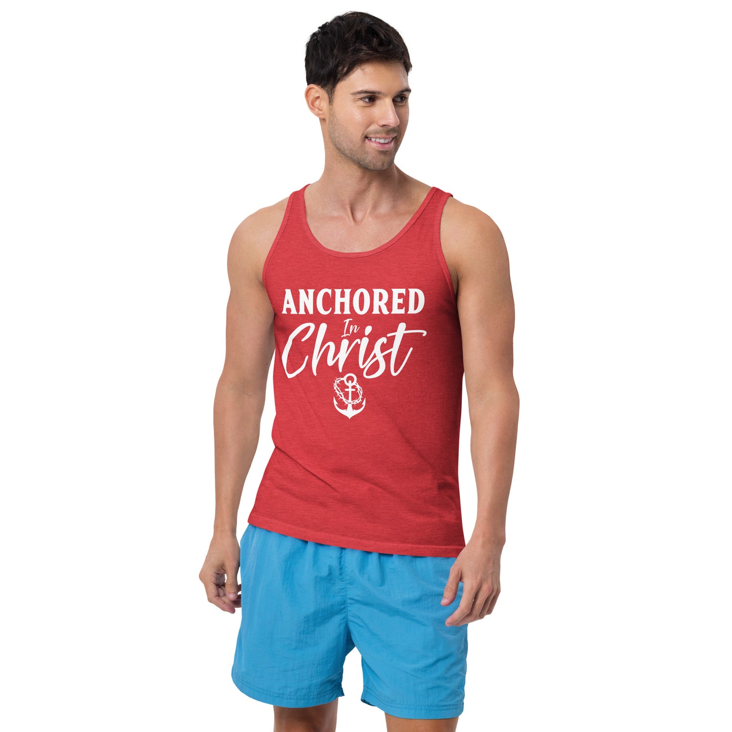 Anchored In Christ Unisex Tank Top