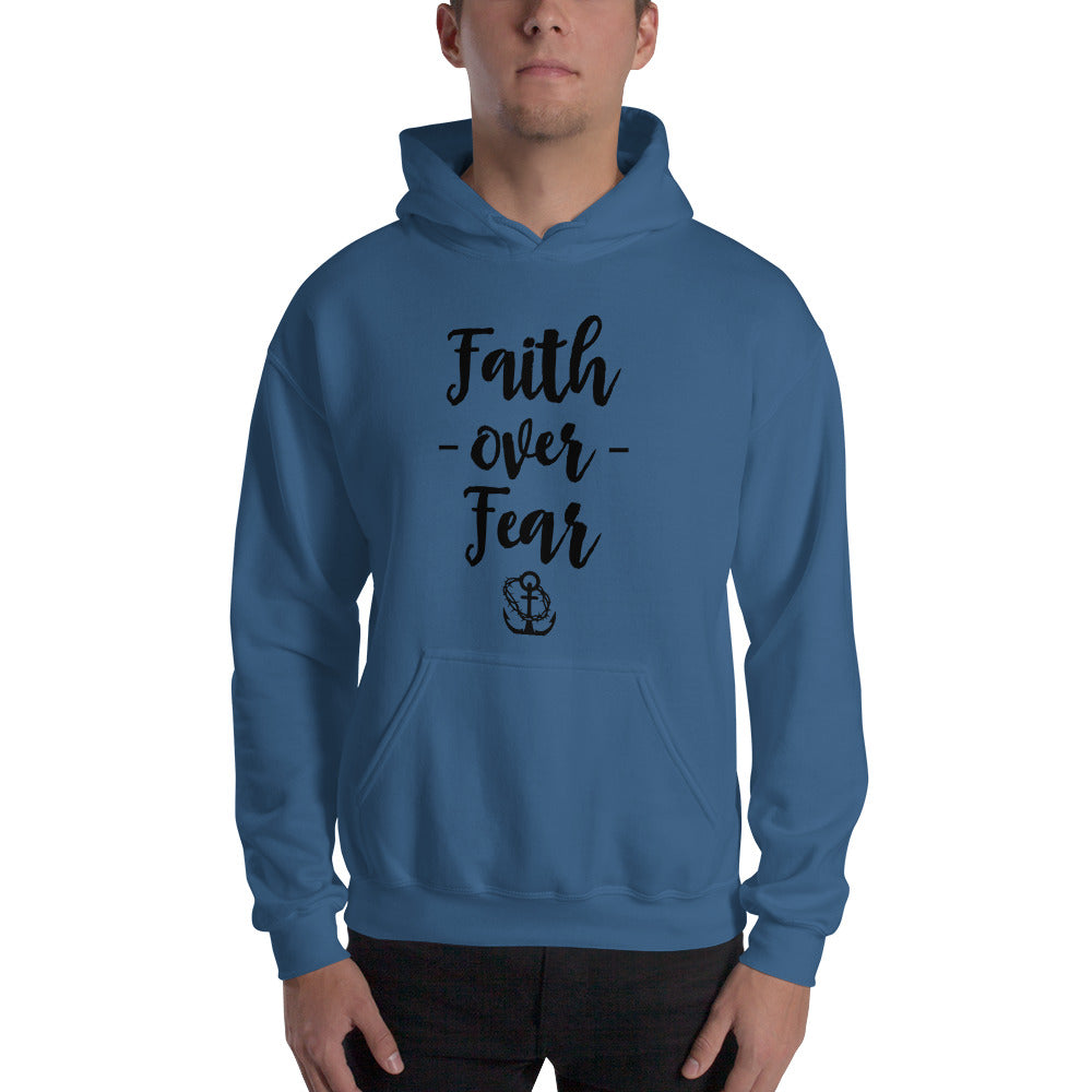 Faith Over Fear- Unisex good Sider Hoodie by Stanley Stella